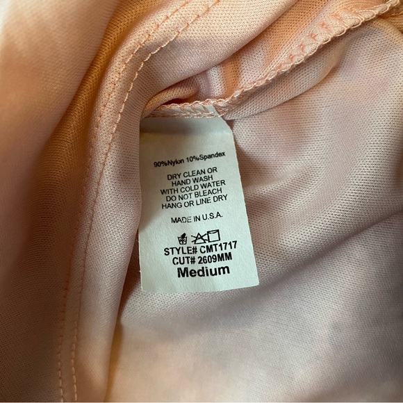 HELLO MIZ Lace Draped Empire Waist Maternity Top, Size Medium - Picture 12 of 14